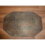 Blechschild Asbach Uralt 32 x 20,5cm