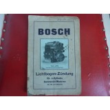 Bosch Lichtbogen-Zündung für 4 Zylinder Automobil-Motoren - Broschüre 10er Jahre